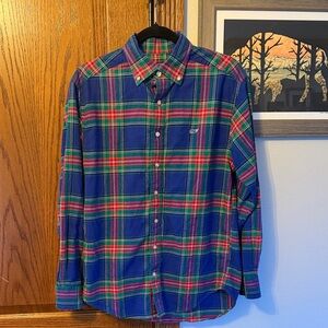 Vineyard Vines Men's Multicolor Plaid Shirt
